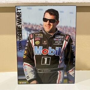 NASCAR Tony Stewart Wooden Wall Plaque